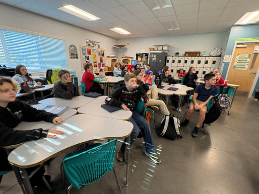 Mystery, Writing, and Gift Giving in 7th Grade ELA!