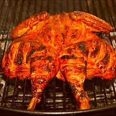 Char-Grilled Whole Chicken