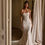 Thumbnail: Gleam by Milla Ova wedding dress with elegant fitted silhouette and subtle sparkle detailing