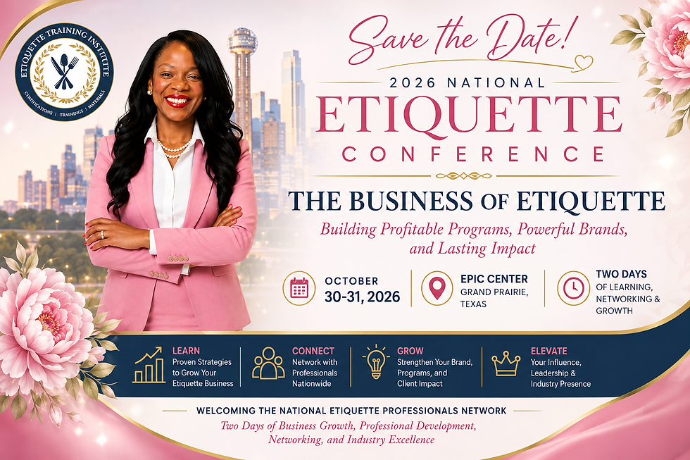 2026 National Etiquette Conference