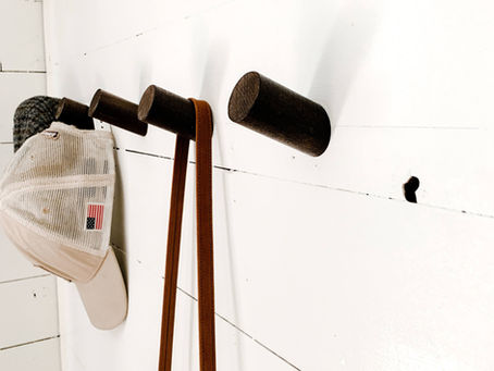 DIY Modern Wall Hooks