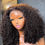 Thumbnail: Kc Luxury raw curly mega density frontal wig
