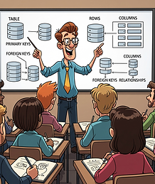Professor ensinado MySQL