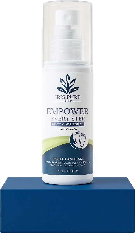 IRIS pure step spray - product solution