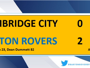 Rovers progress in The FA Cup