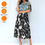 Thumbnail: All-Over Print Women's Elastic Waist Dress