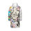 Thumbnail: All-Over Print Unisex Long Down Jacket - Spa Day