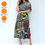 Thumbnail: All-Over Print Women's Elastic Waist Dress
