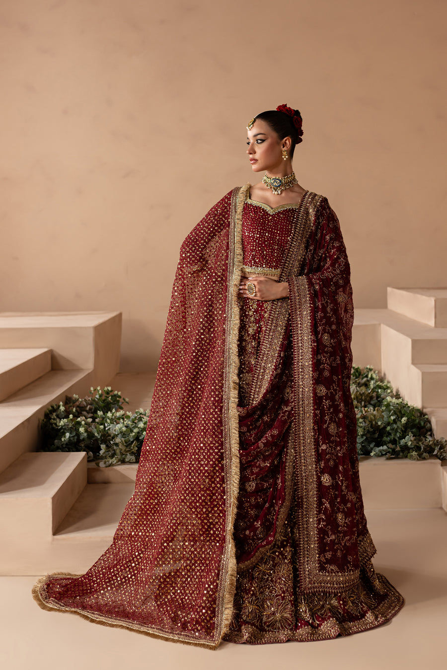 Thumbnail: Liyana 4PC - Bridal Dress