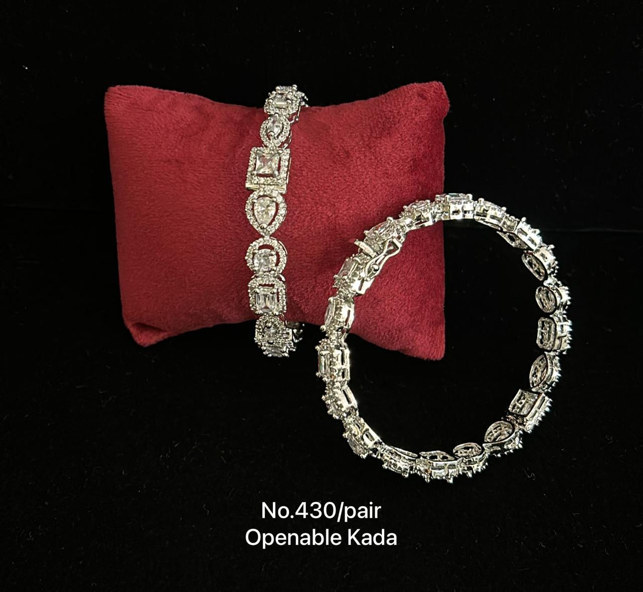 Silver Openable Kada