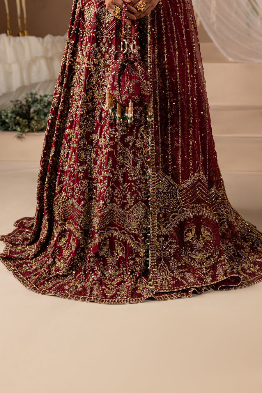 Thumbnail: Barbeena 4PC - Bridal Dress