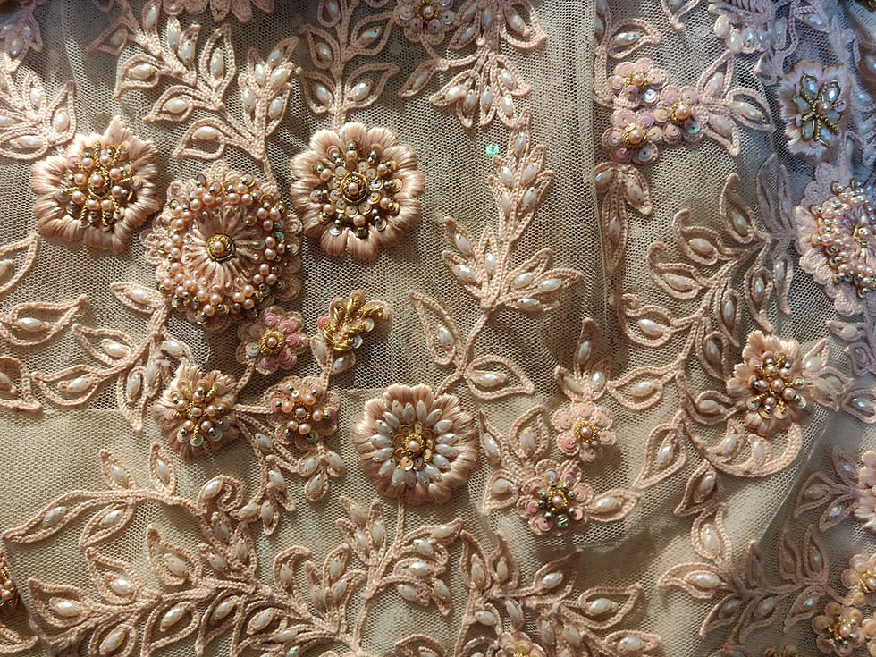 Thumbnail: Net saree with full heavy Zardozi work