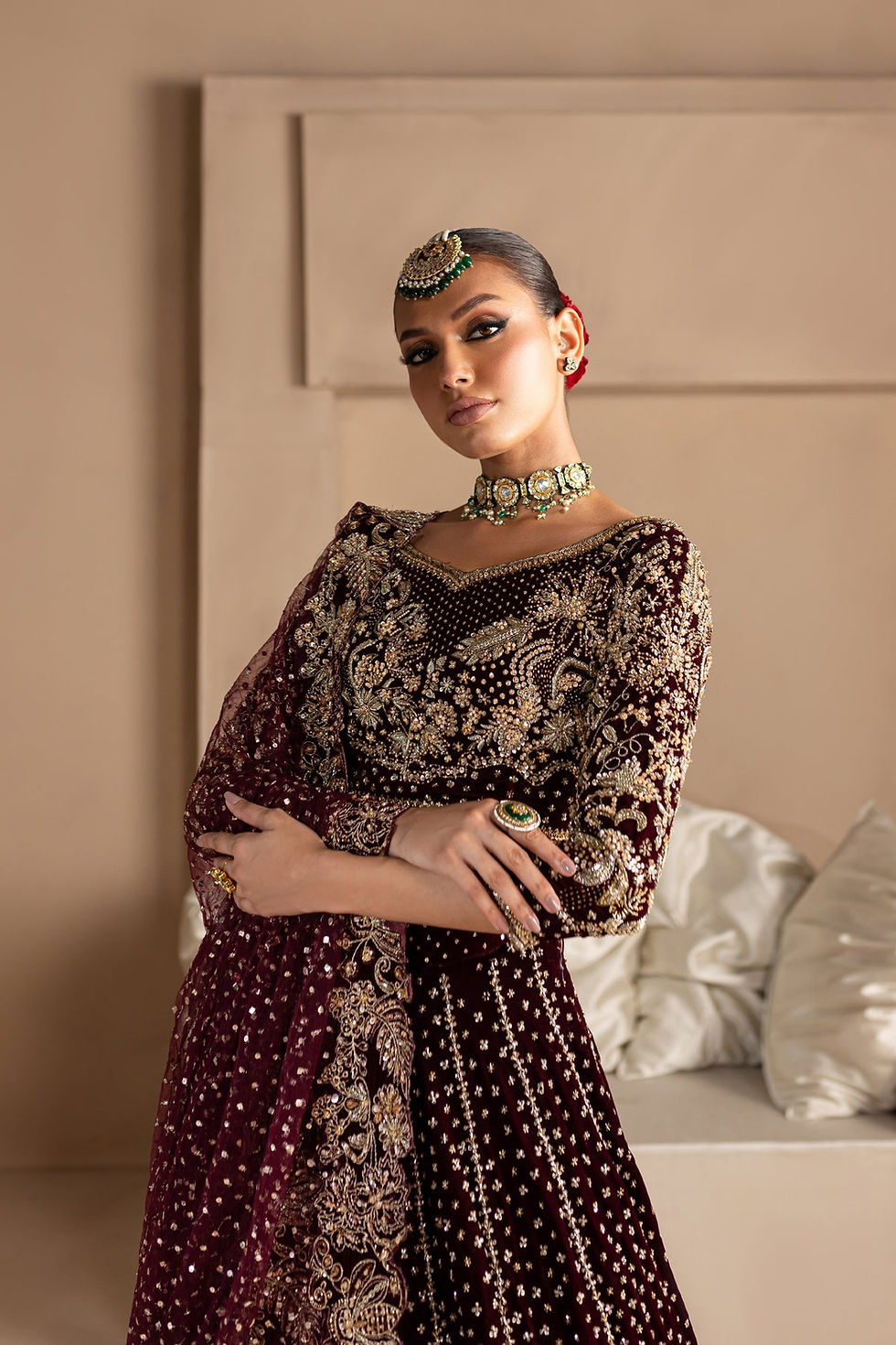 Thumbnail: Kafif 3Pc - Bridal Dress