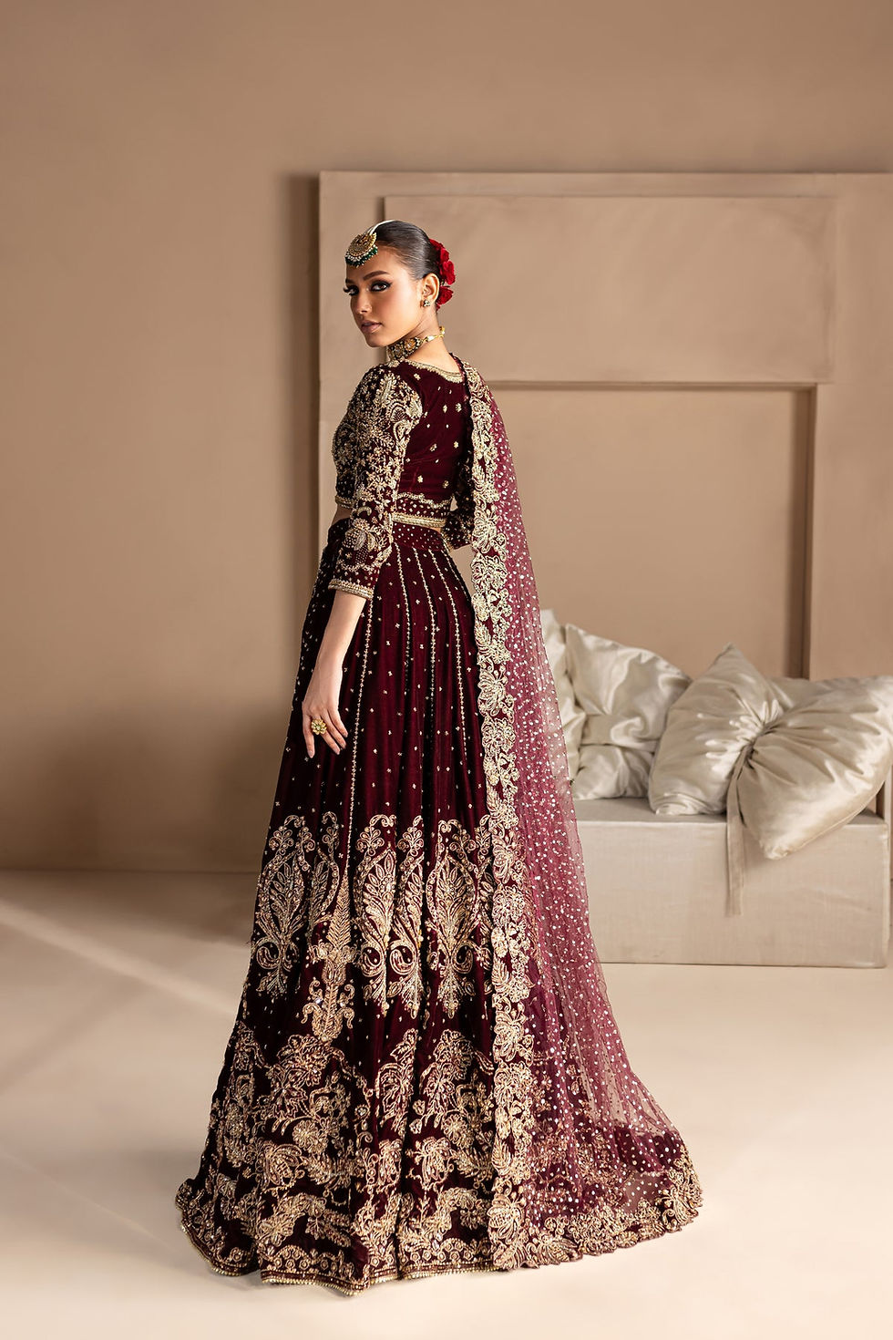 Thumbnail: Kafif 3Pc - Bridal Dress