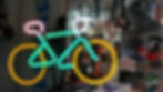 Fahrrad im Kietz Kunst