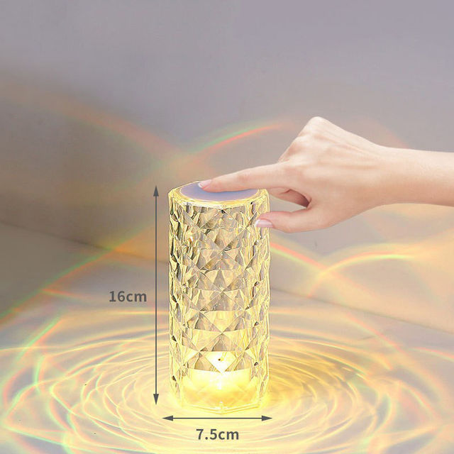 Miniatura: Luminária Cristal Touch RGB 16 Cores