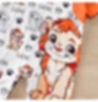 Miniatura: Macacão Leãozinho Aventureiro