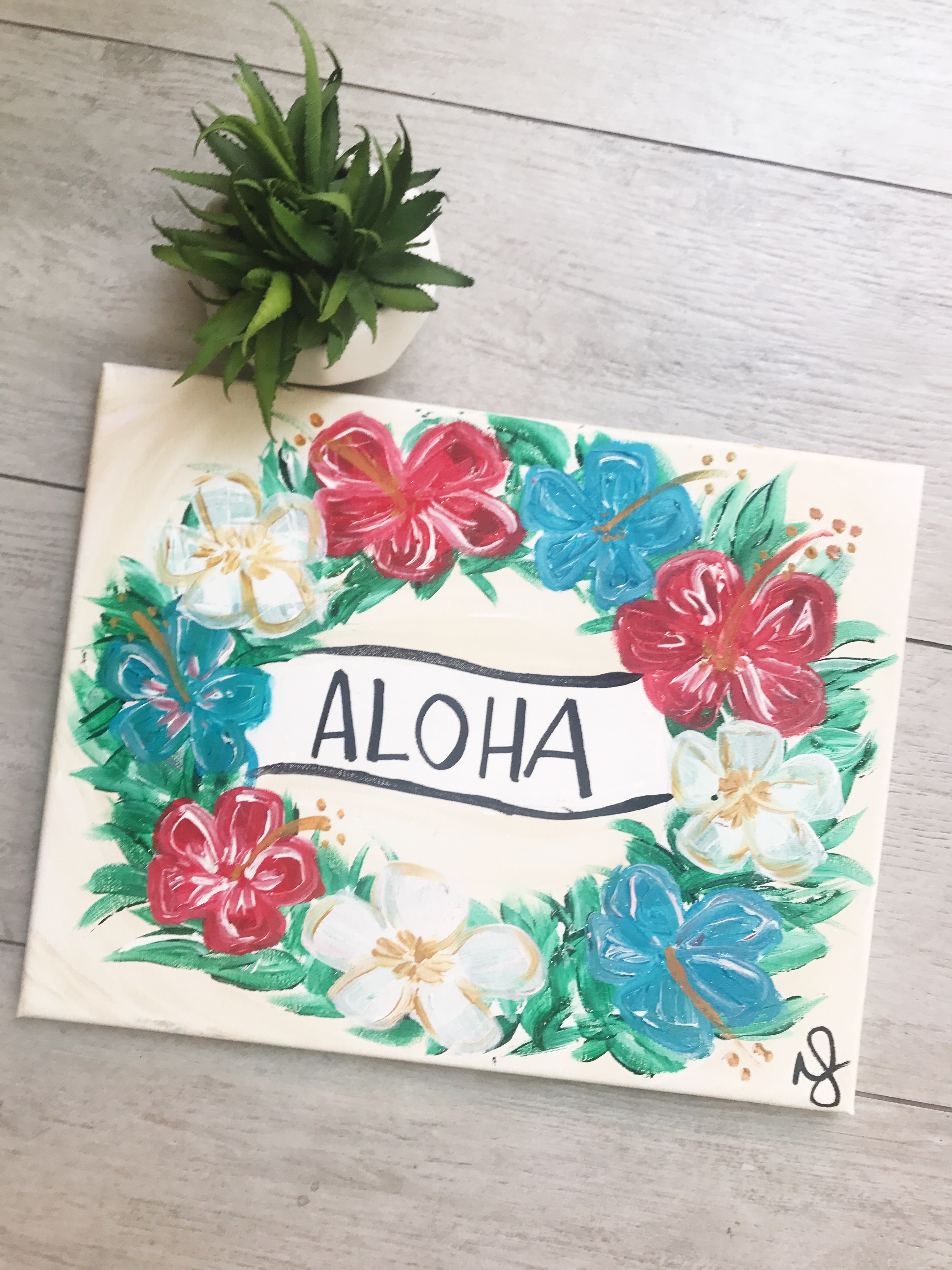 Hibiscus Wreath