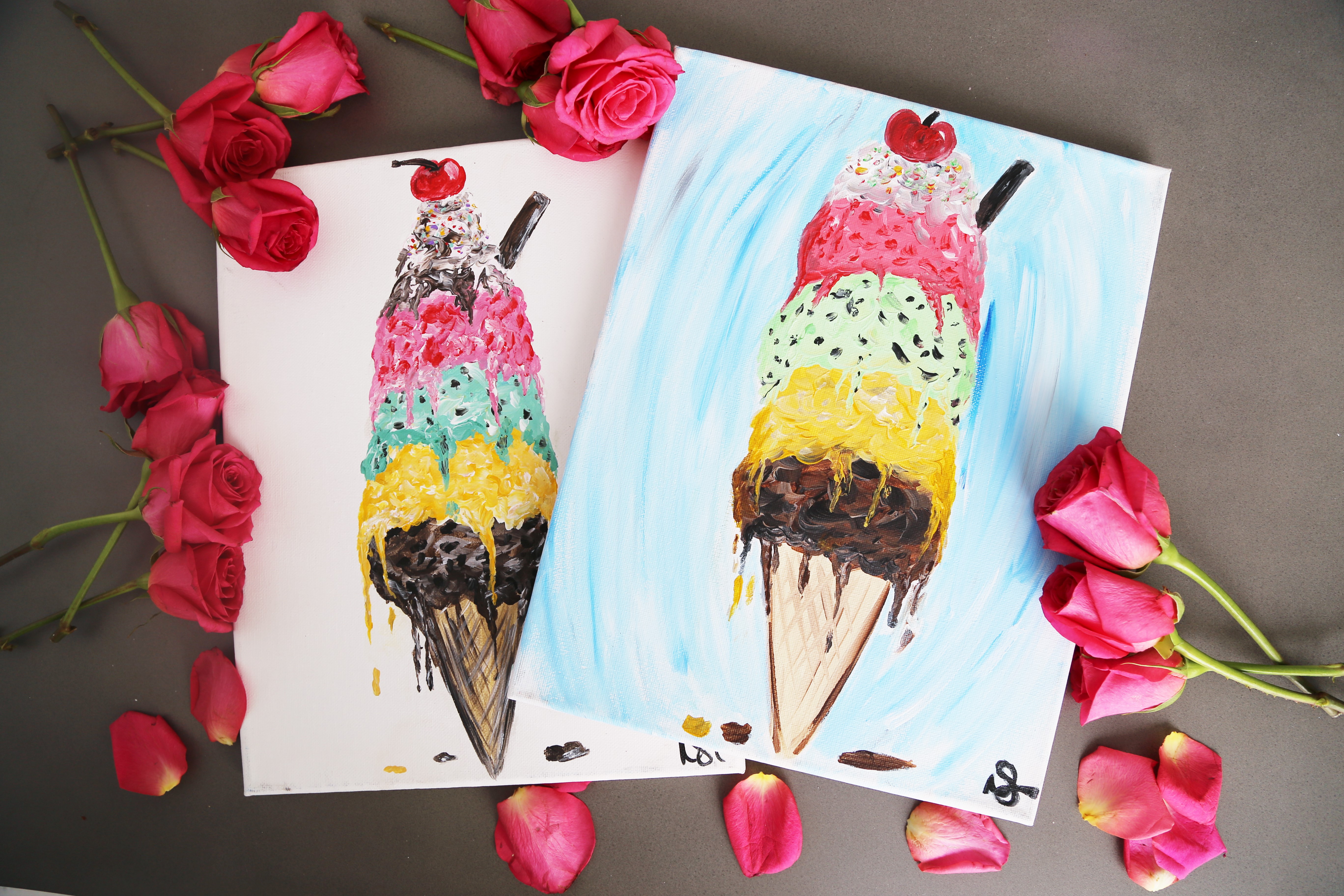 Triple Scoop Ice Cream