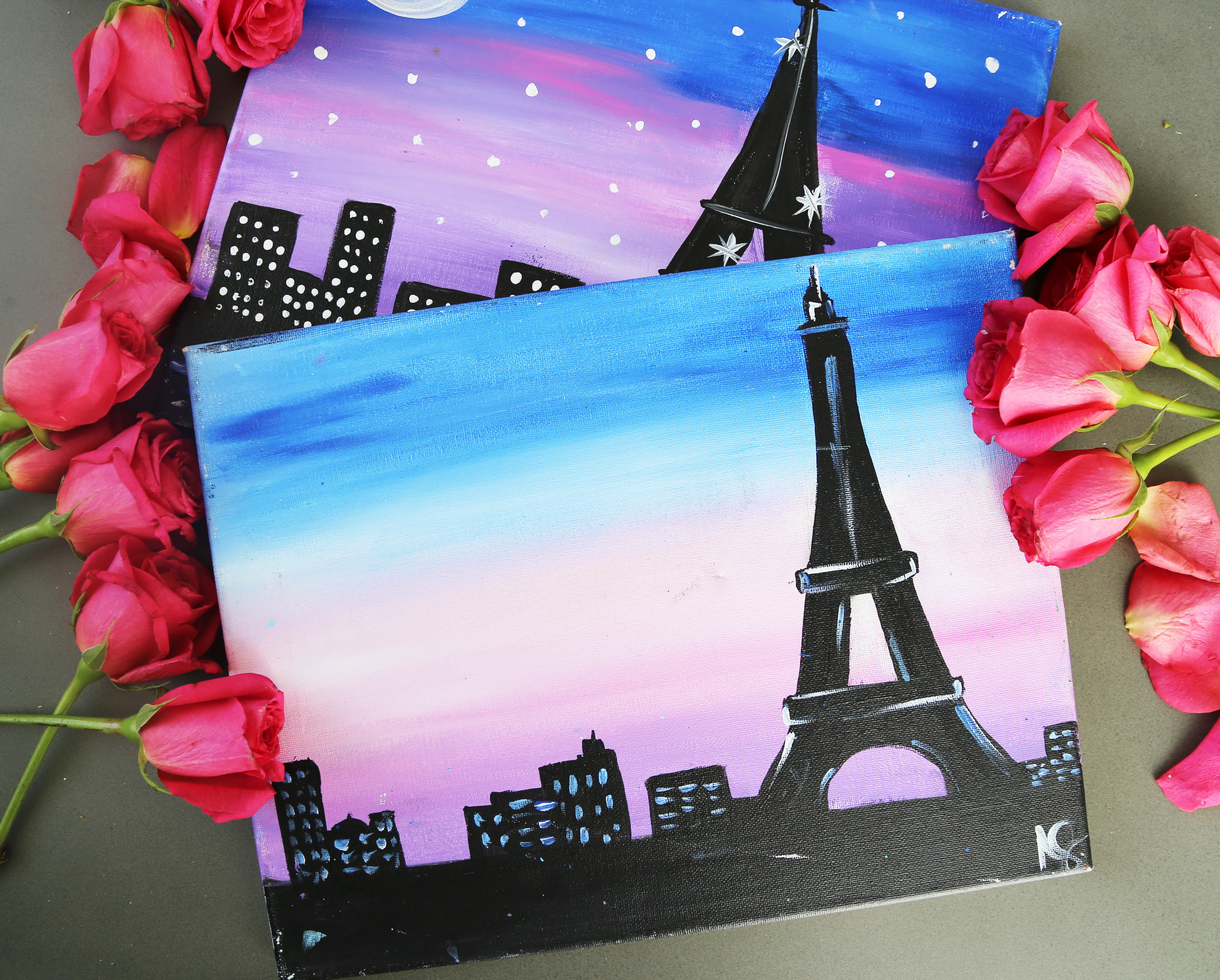 Sunset in Paris