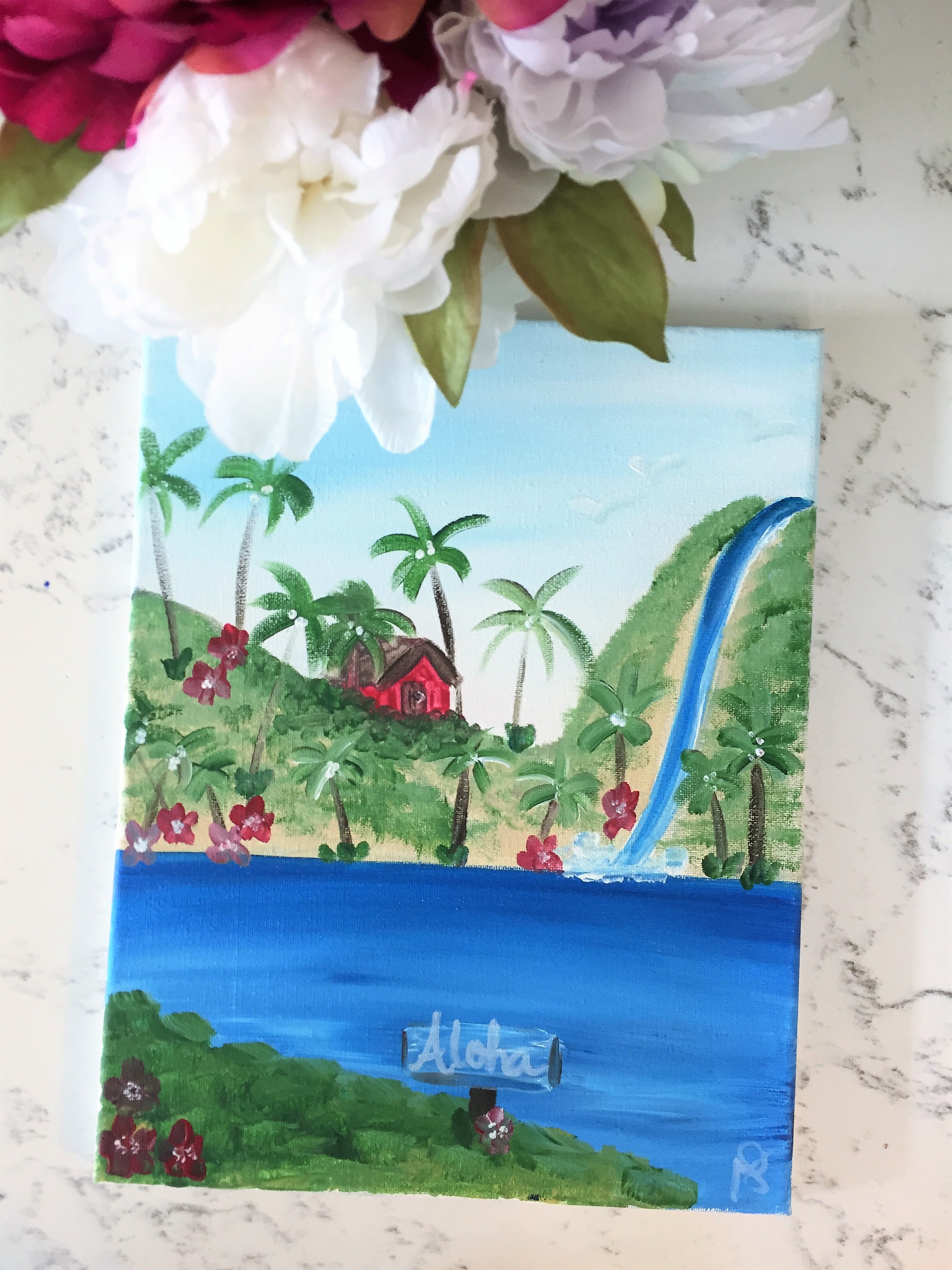 Tropical Waterfall