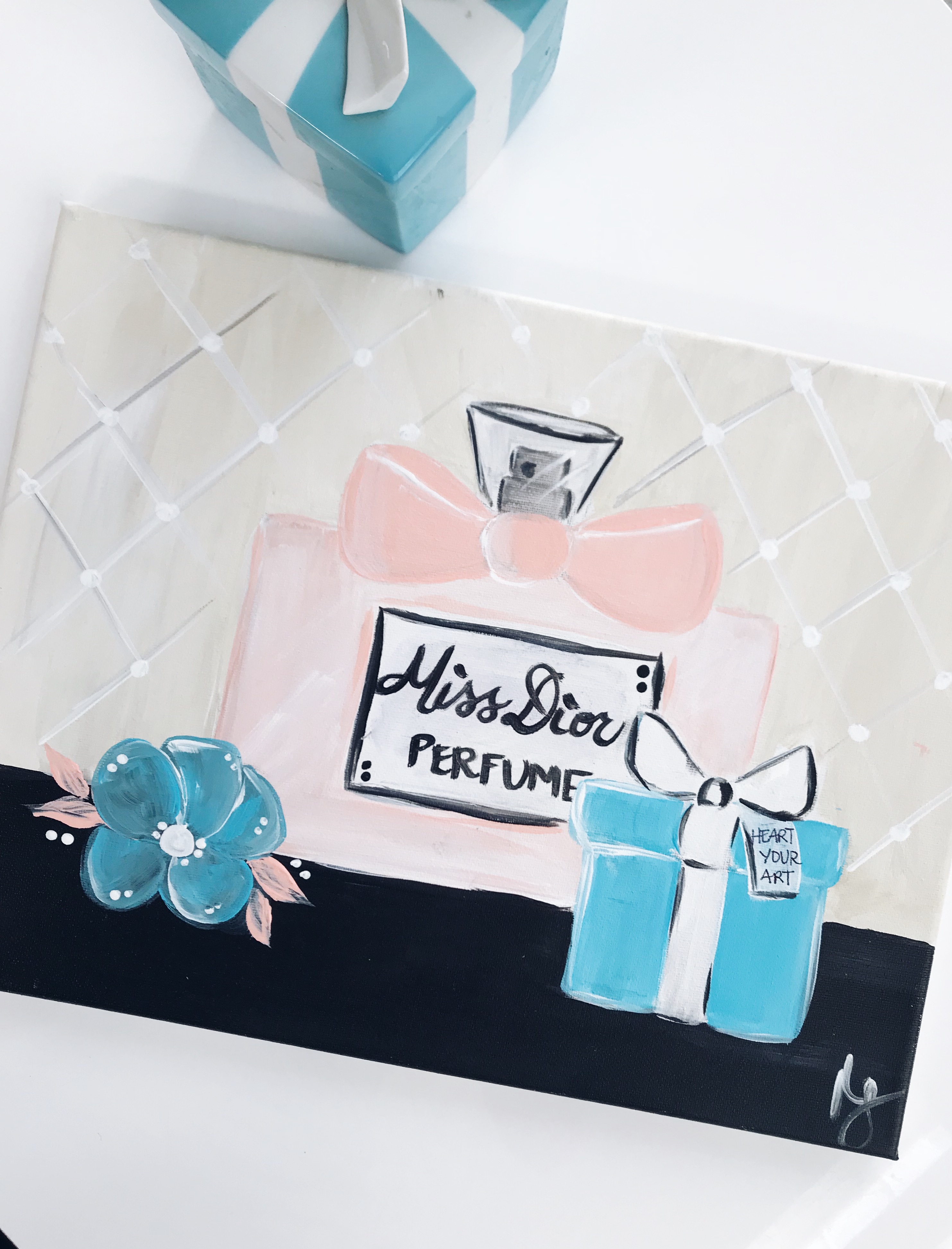 Little Blue Box and Perfume
