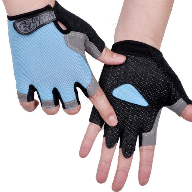 Thumbnail: Men Women Gym Gloves Weightlifting Fitness Training Non Slip Palm Protector Bre