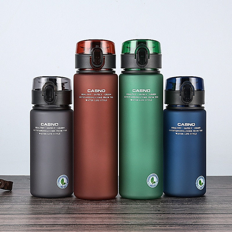 Thumbnail: Brand BPA Free Leak Proof Sports workout Water Bottle High Quality Tour Hiking 