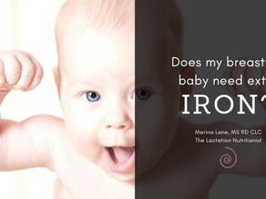 Does my Breastfed Baby Need Iron Supplements?