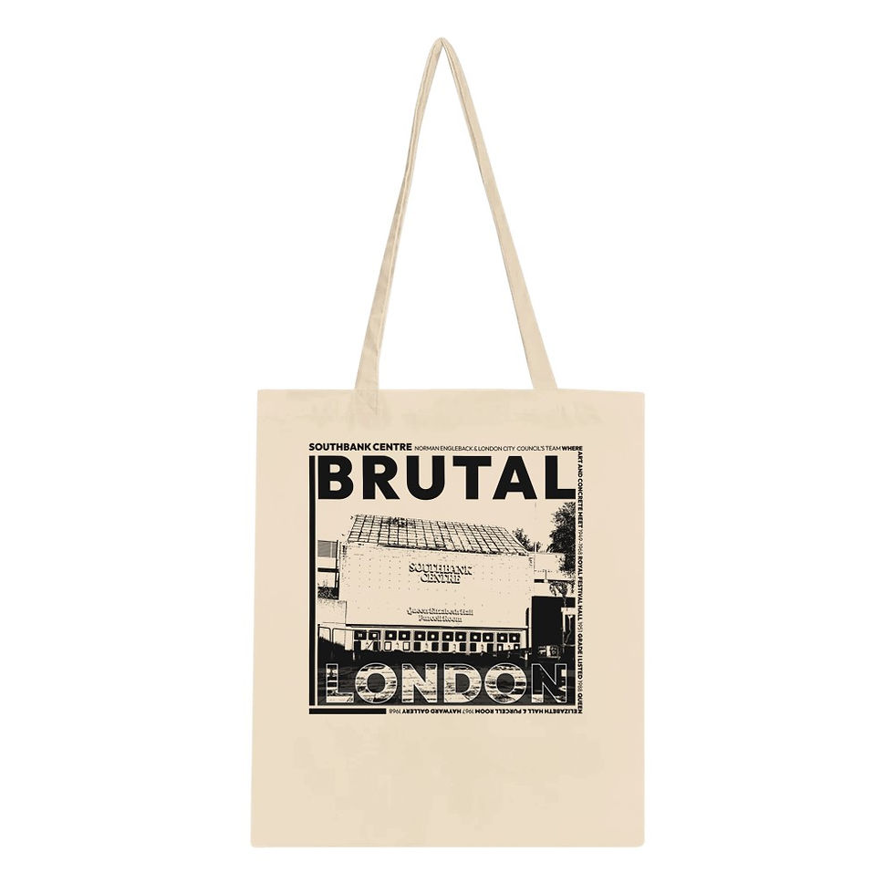 ONE LASDUN Southbank Edition Raw Tote