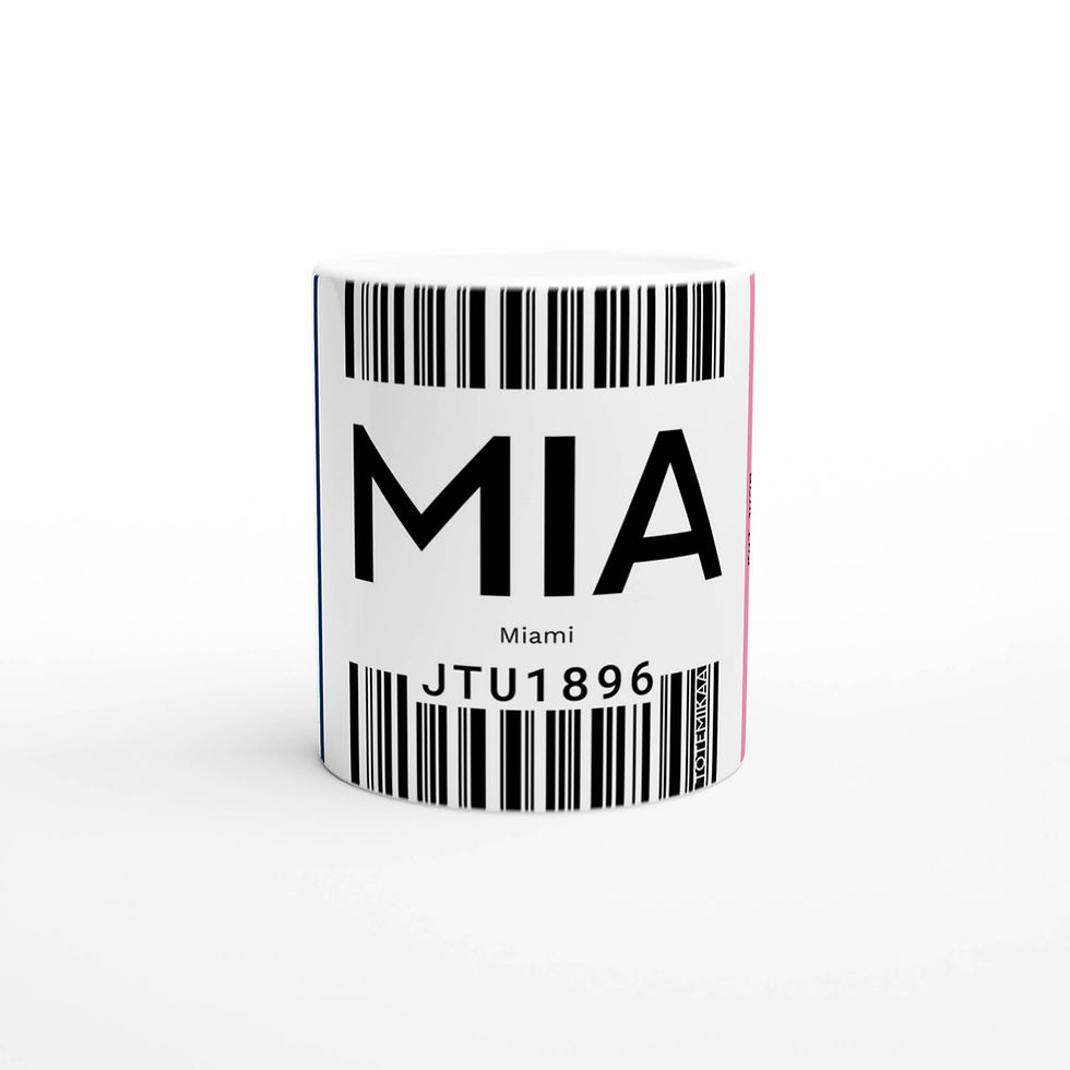 Thumbnail: Miami MIA mug on white background – front view.