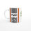 Thumbnail: Madrid MAD mug on white background – handle on the left side.