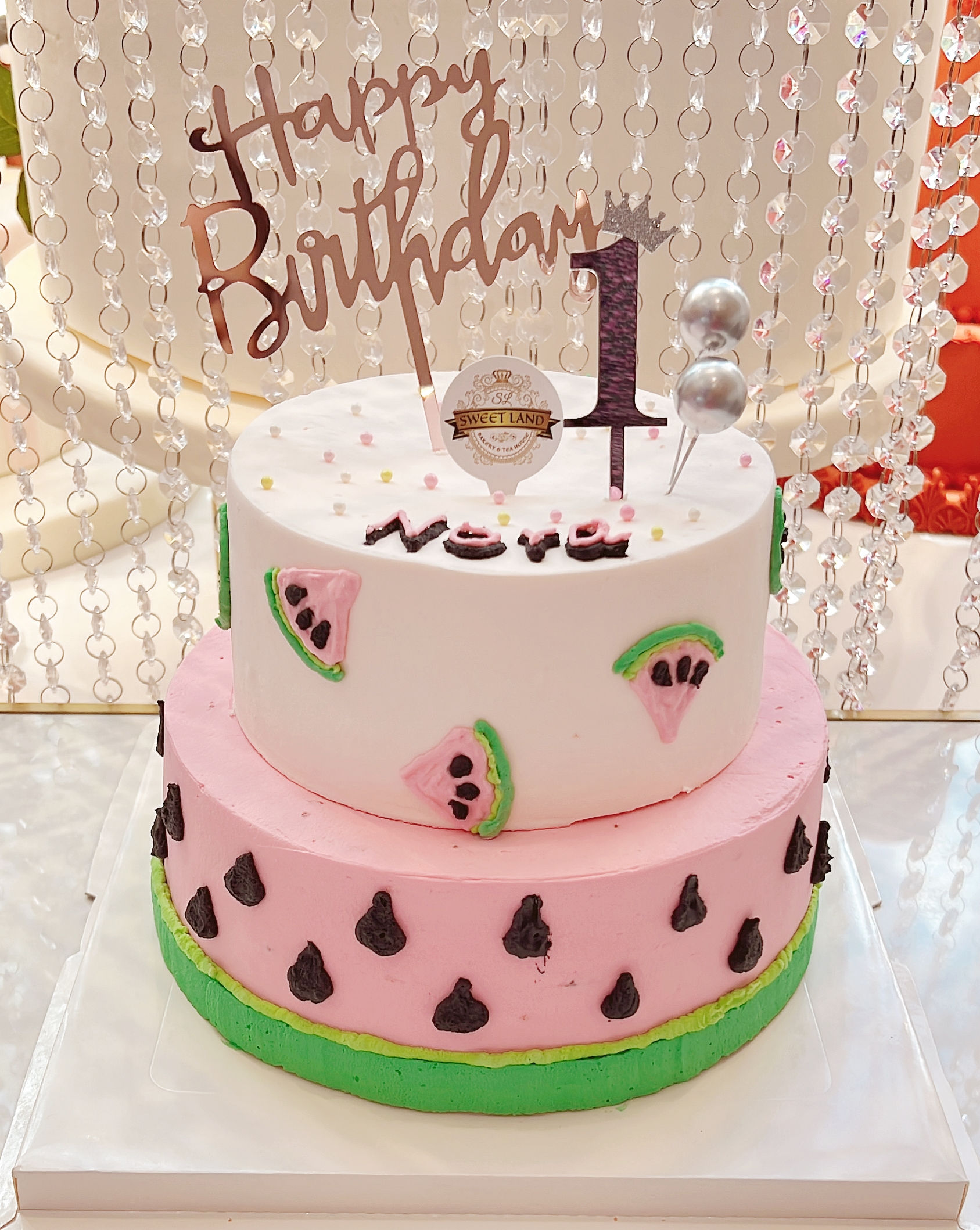 L-11  Two tier Chiffon Cake