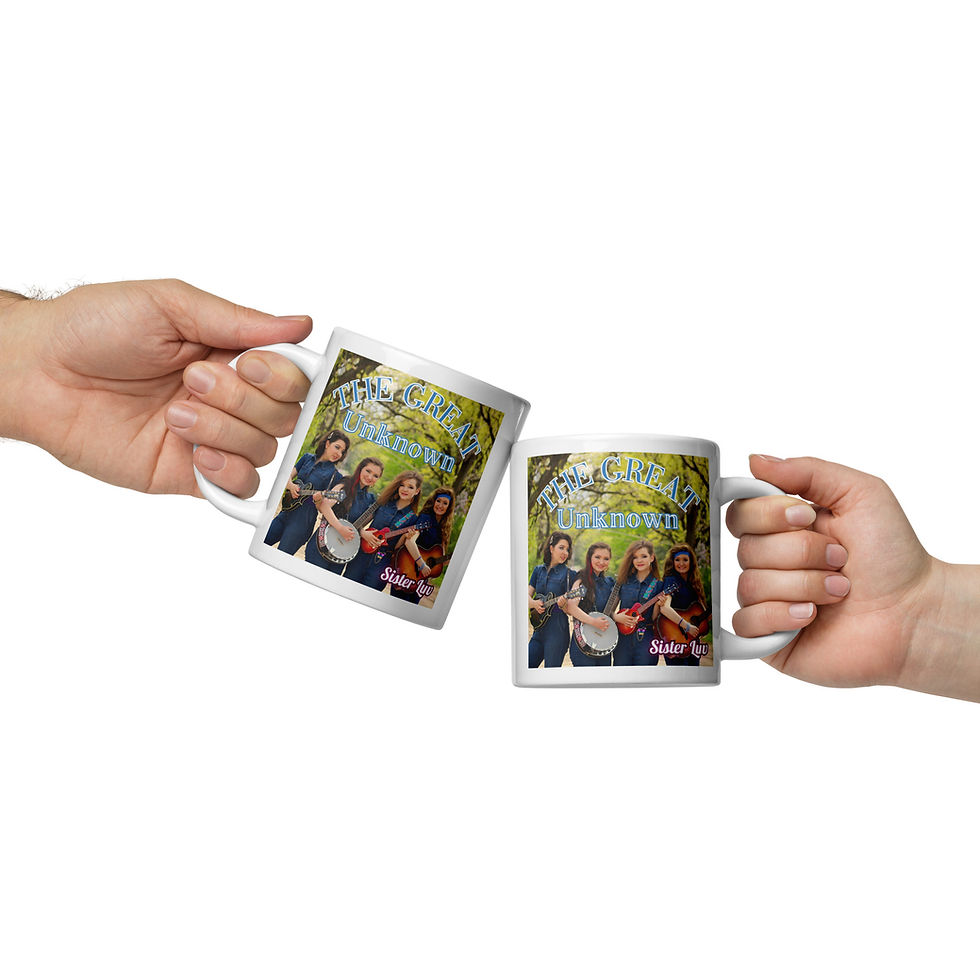 Thumbnail: The Great Unknown - White glossy mug