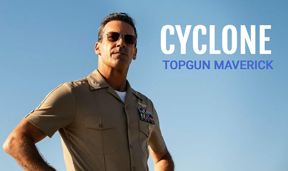 トップガン公式 サングラス 映画トップガン マーヴェリックの登場人物「サイクロン」が着用