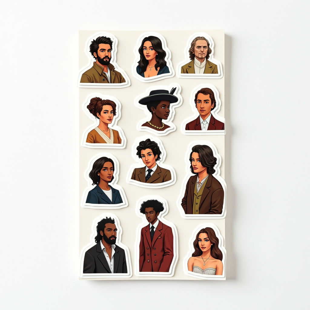 Historical Figure Stickers