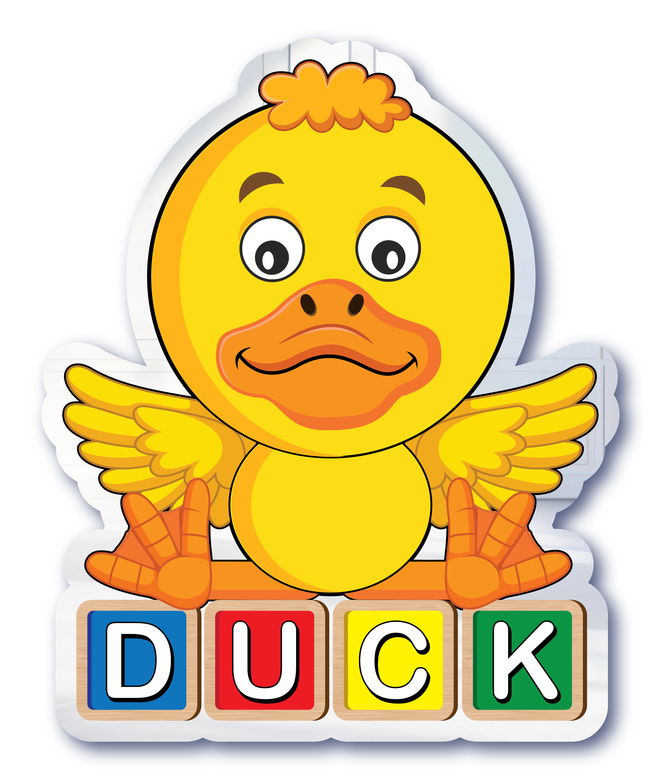 Duck Alphabet Mirror