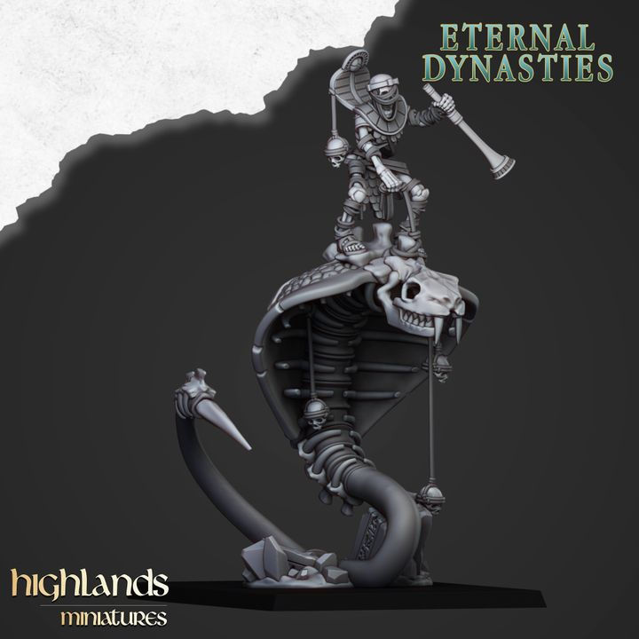 Thumbnail: Mounted Ancient Guard on Great Snakes