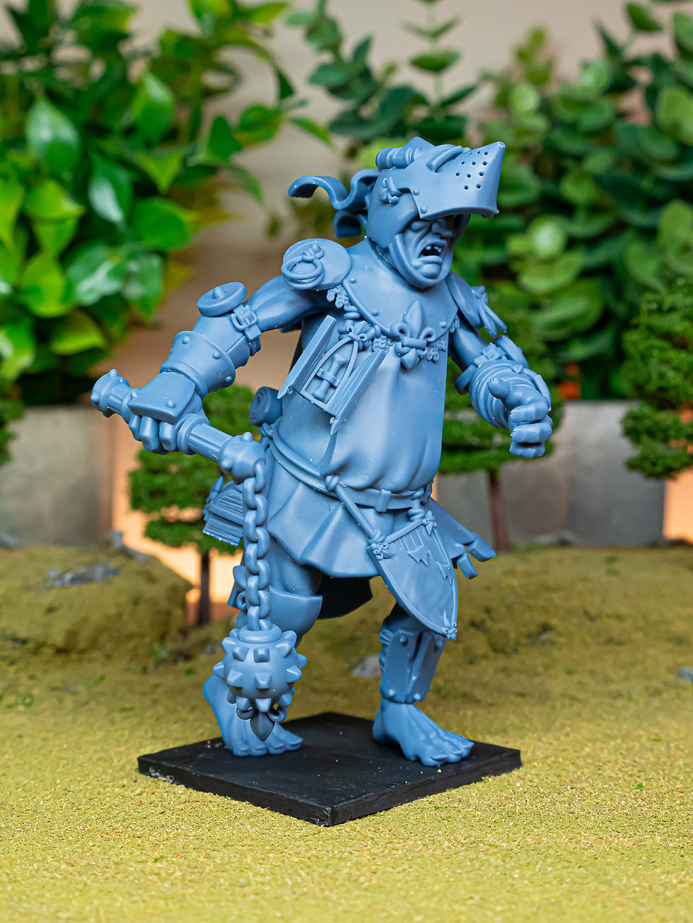 Miniature : Highlands Miniatures Gallia compatible bretonnien old warhammer 9th Age