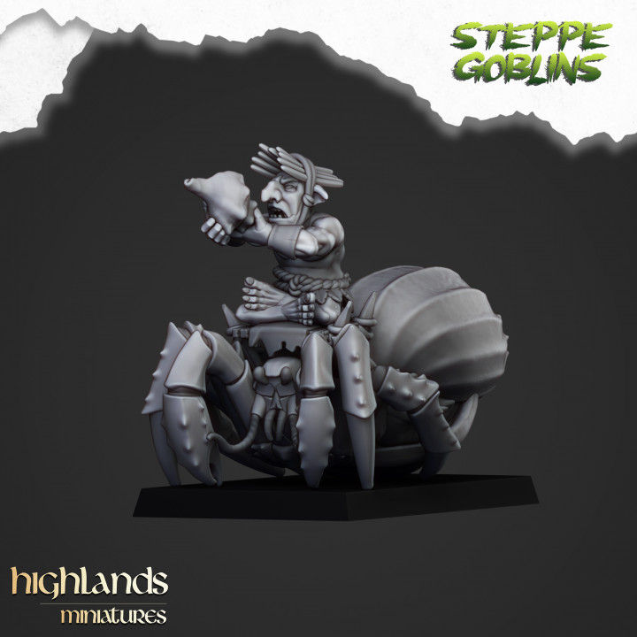 Miniature : Mounted Coast Goblins