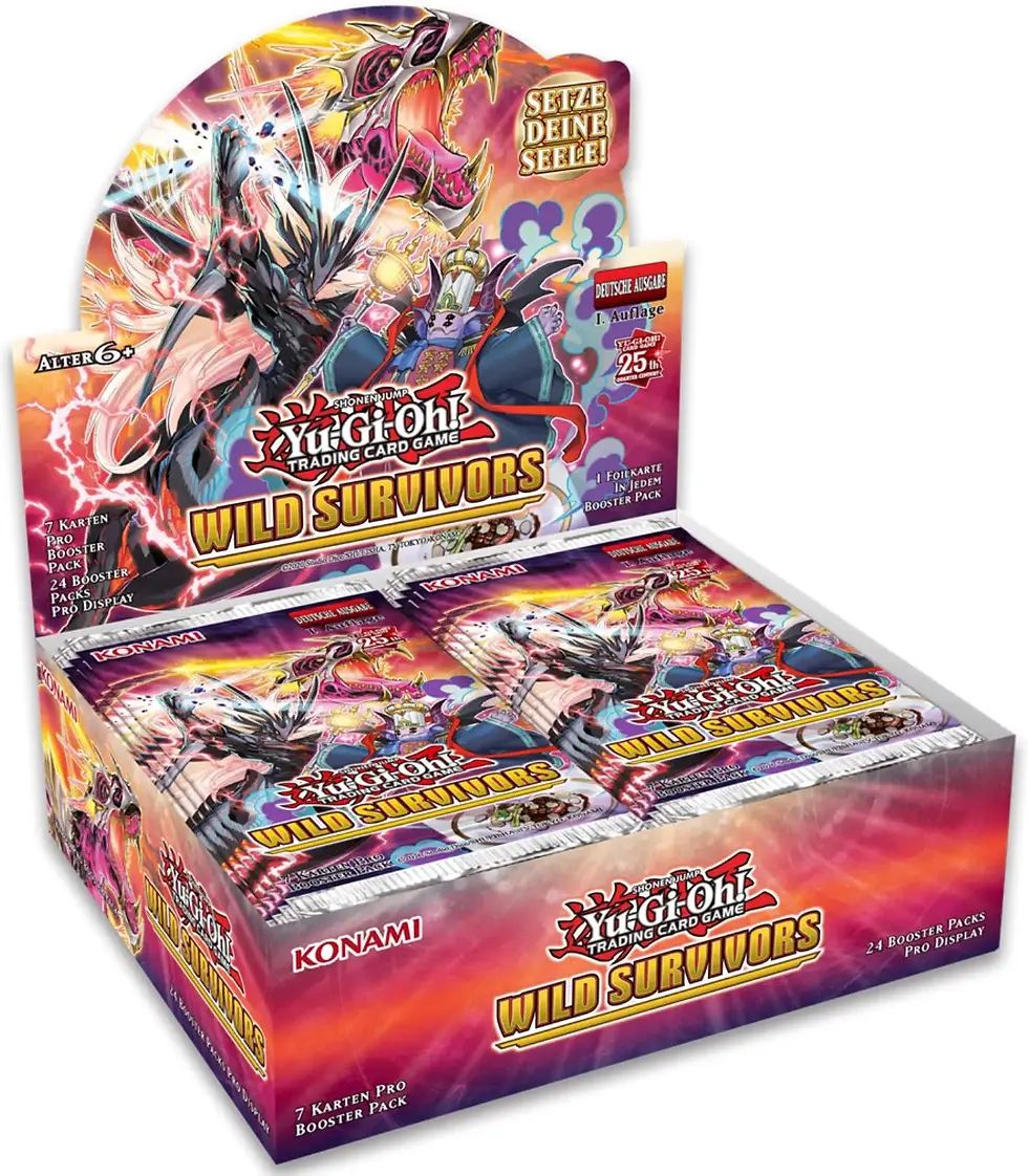 Yu-Gi-Oh! - Wild Survivors Display (deutsch)