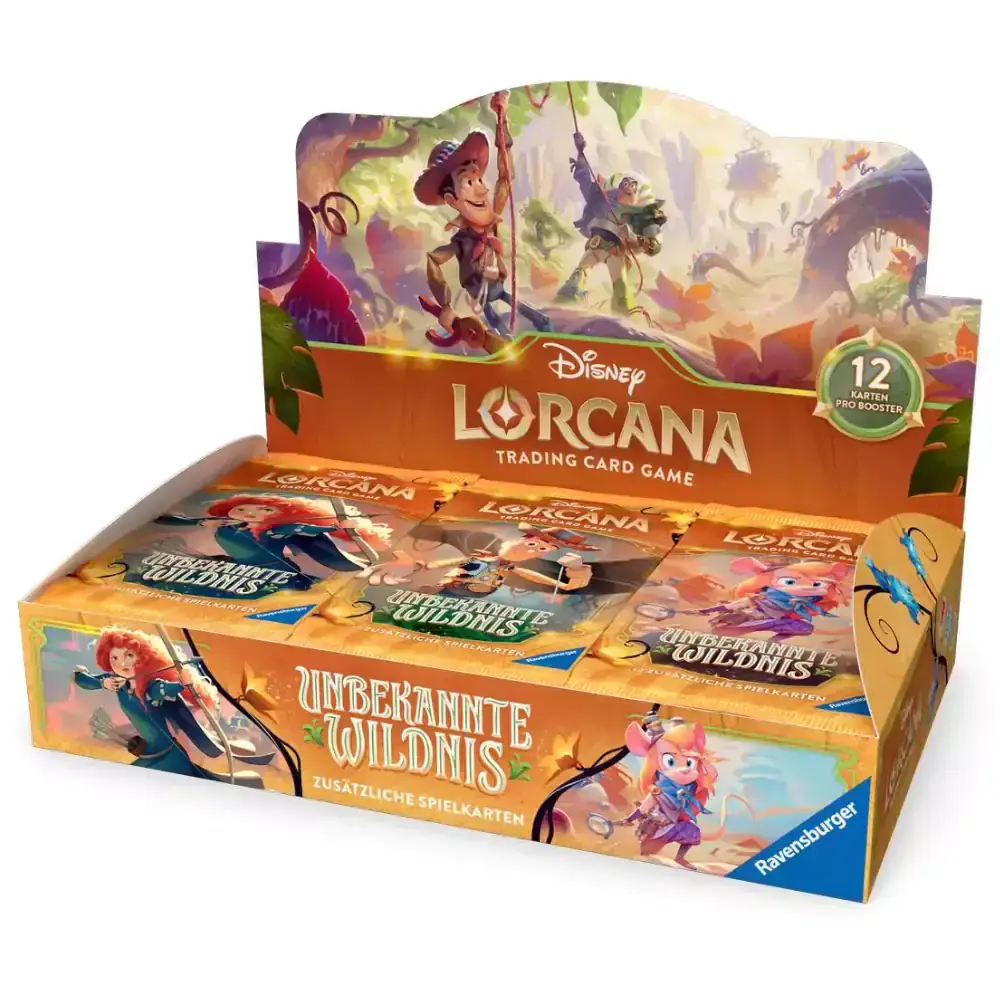 Disney Lorcana - Unbekannte Wildnis - Display (deutsch)