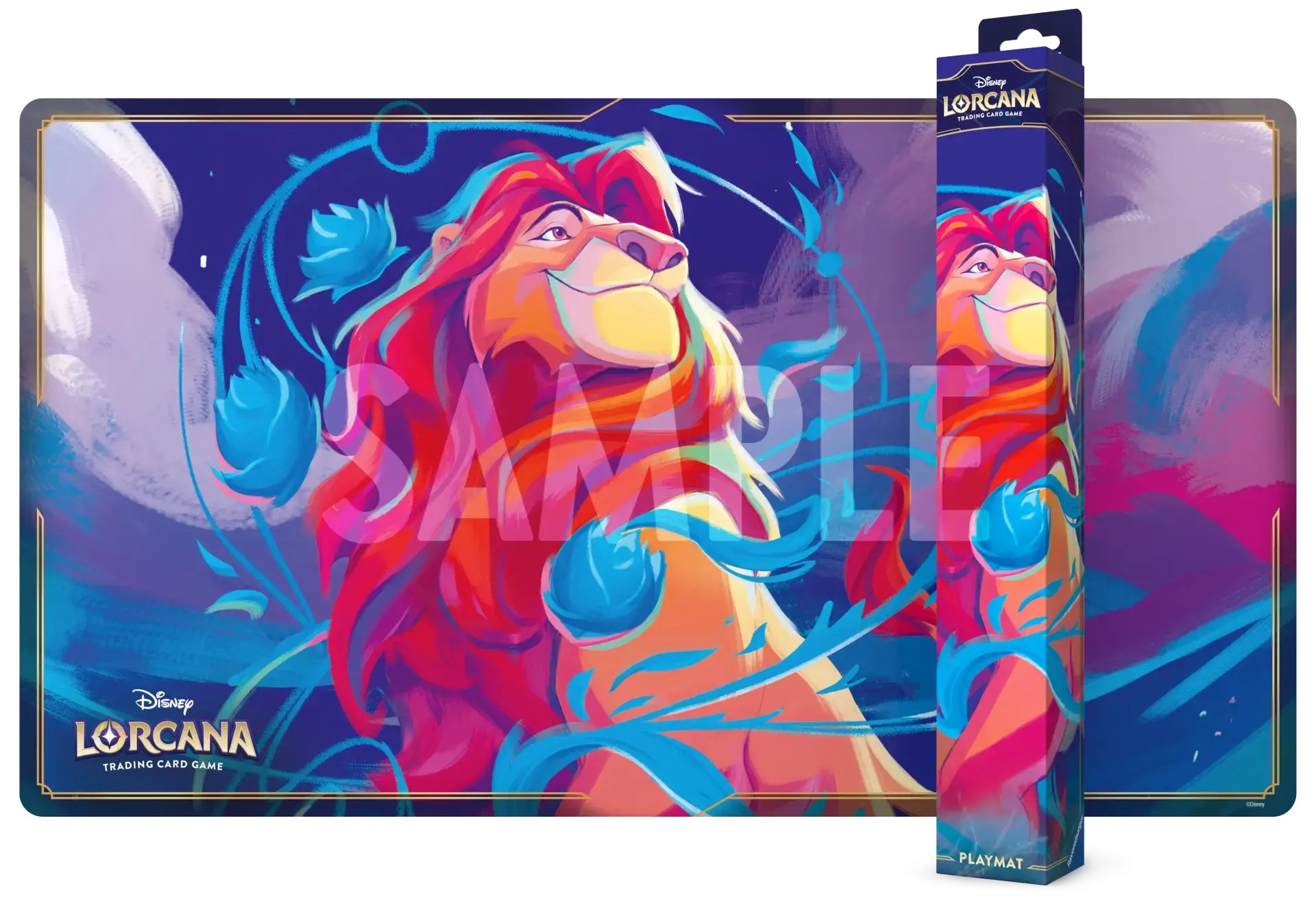 Disney Lorcana - Mythen - Spielmatte Mufasa