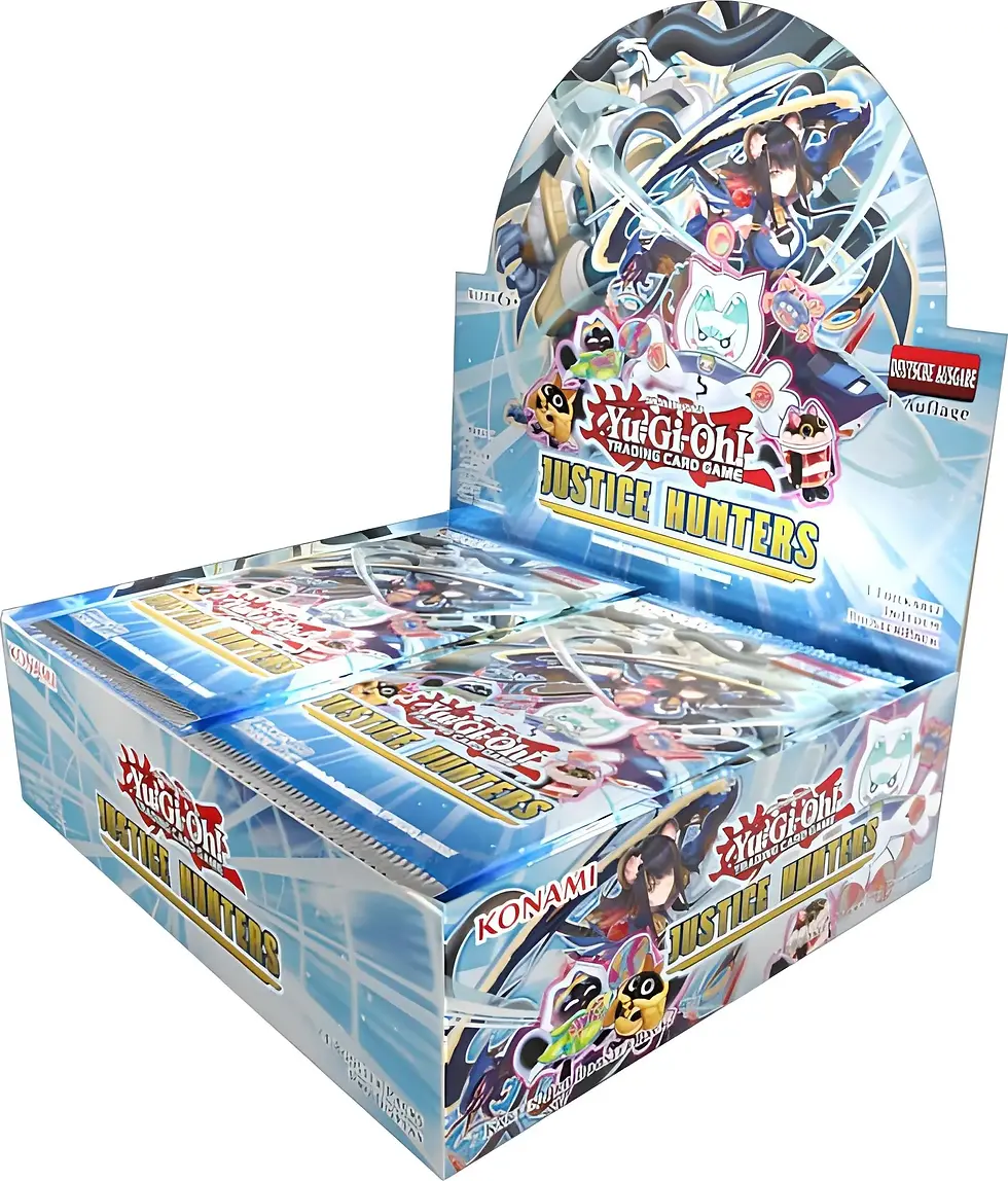 Yu-Gi-Oh! - Justice Hunters Display (deutsch)