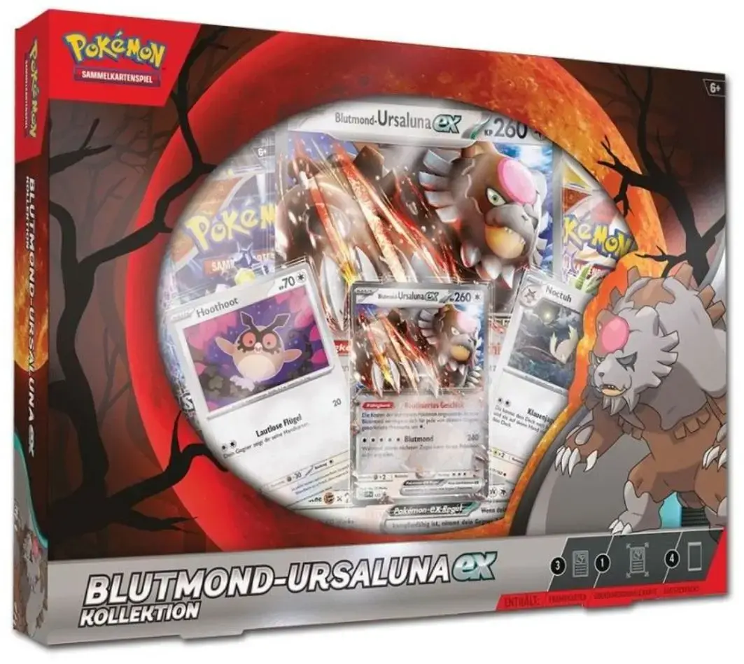 Pokemon - Blutmond-Ursaluna Ex Kollektion (deutsch)