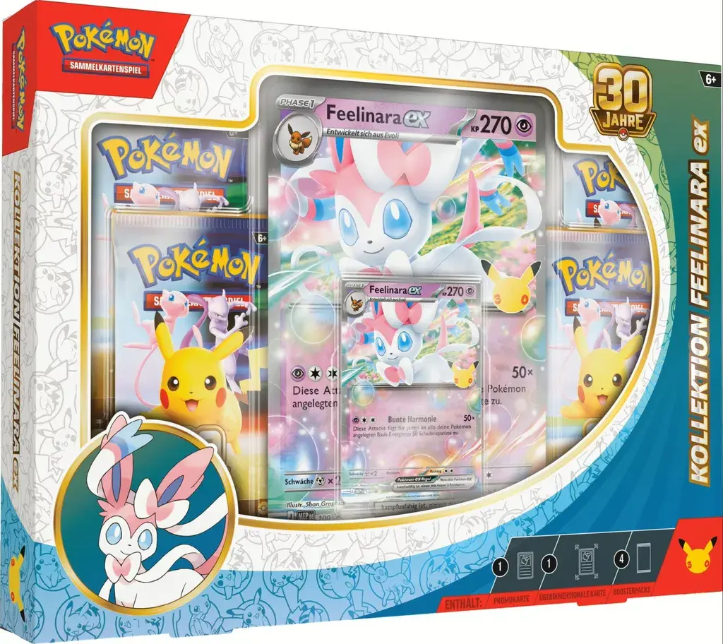 Pokemon - 30 Jahre Kollektion Feelinara ex (de)
