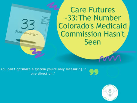 33: The Number Colorado's Medicaid Commission Hasn't Seen