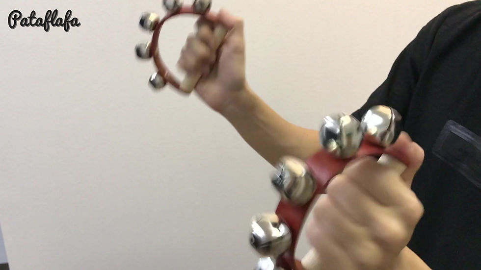 Thumbnail: Half Moon Hand Bell (5-7 Sleigh Bells)