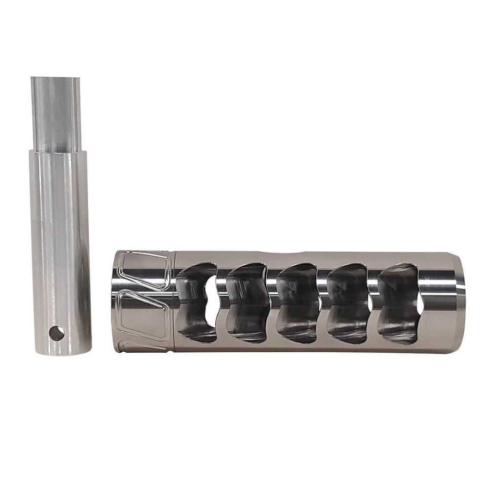 Thumbnail: Spearhead Junction Self Timing Muzzle Brake 5 Port