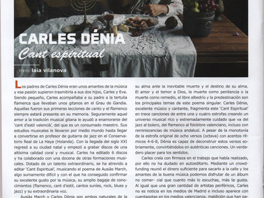 CARLES DÉNIA. Cant Espiritual